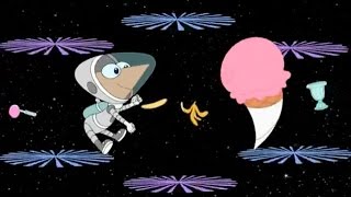 Kadr z teledysku Lunar Taste Sensation (French) tekst piosenki Phineas and Ferb (OST)