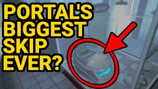 Portal\'s Biggest Speedrun Skip Finally Discovered After 14 Years