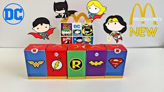 New in McDonald's Happy Meal - DC Superheroes - Justice League 2021