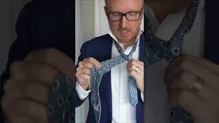 How to Tie a Necktie: Step-by-Step Tutorial, First 5 Steps