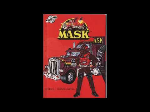 MASK - Dobbelt dobbelspill - minibok m/kassett