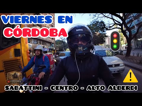 ¡ASÍ SE VIVE UN VIERNES EN MOTO POR CÓRDOBA! SABATTINI, CENTRO, ALTO ALBERDI Y OBSERVATORIO 🏍️🔥