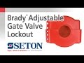 Adjustable Gate Valve Lockout