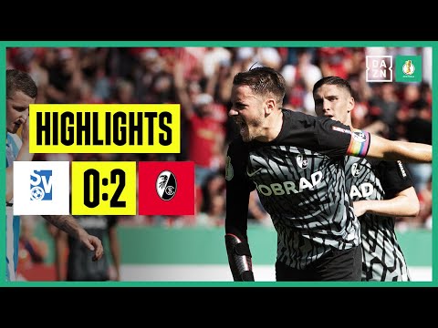 Günter mit Distanztreffer gegen starken Fünftligisten: SV Oberachern - SC Freiburg | 1. Runde | DAZN