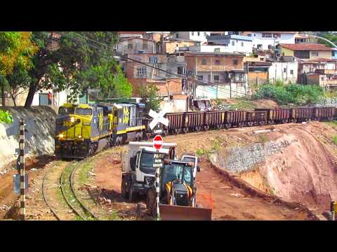 OBRAS do METRÔ entre NOVA GAMELEIRA e o NOVA CINTRA em BELO HORIZONTE Até o FERRUGEM em CONTAGEM-MG