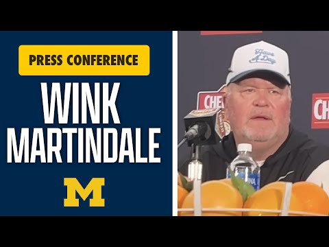 Wink Martindale 'Emotional' About Past Month With Michigan, Looking Out For Players, Coaches