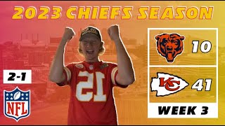 Chiefs obliterate the Bears in front of Taylor Swift | Chiefs vs Bears, Week 3 2023