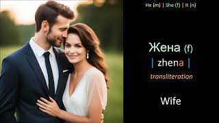 Learn Russian words - Lesson 36.