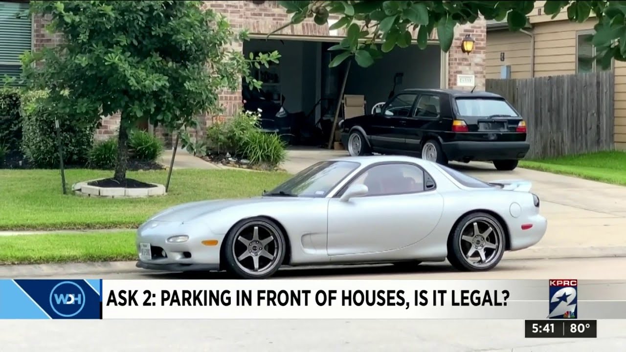 How long can a car be parked on a residential street in Houston? Tipseri