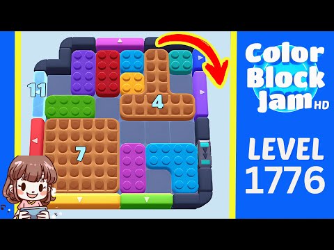 Color Block Jam Level 922 (1776) Solution Walkthrough