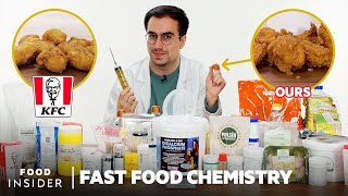 Making US Popcorn Chicken Using All 42 KFC Ingredients | Fast Food Chemistry