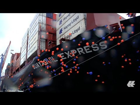 Naming Ceremony for Guayaquil Express in Hamburg | Hapag-Lloyd