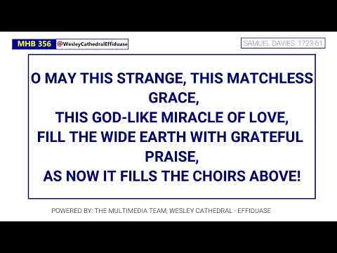 MHB 356   GREAT GOD OF WONDERS