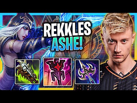 REKKLES IS A BEAST WITH ASHE! | FNC Rekkles Plays Ashe Support vs Renata!  Season 2023