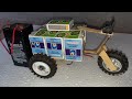 How To Make Ice Cream Cycle Rickshaw Diy Matchbox Ice Cream Trolley Model