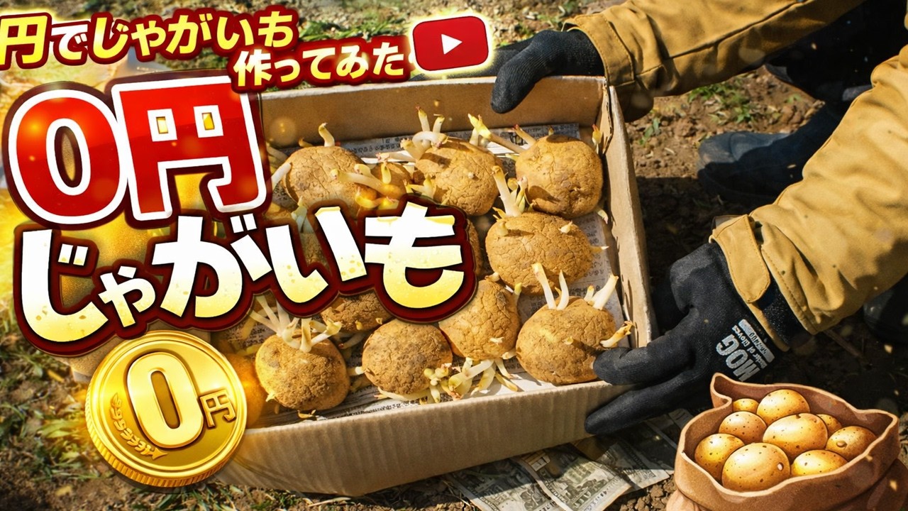 じゃがいもは0円で作れる