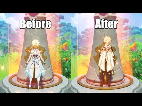 All Changes Before vs After The Archon Quest - Genshin Impact