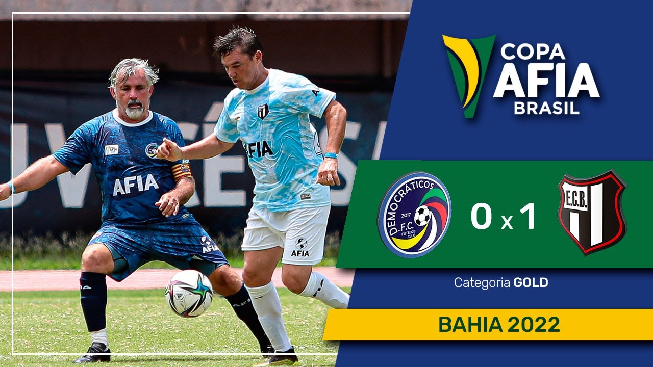 Copa AFIA Brasil – Bahia 2022 – Democráticos x Banespa – Gold 50+