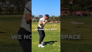 How To ACTUALLY Shallow The Club In The Golf Swing!🏌️‍♂️⛳️ #shorts #golf #golfswing