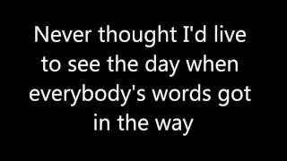 Glee   Everybody Talks Lyrics