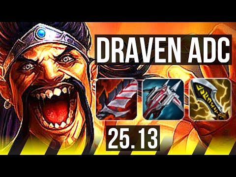 DRAVEN & Bard vs JHIN & Thresh (ADC) | 72% winrate | EUW Grandmaster | 25.13
