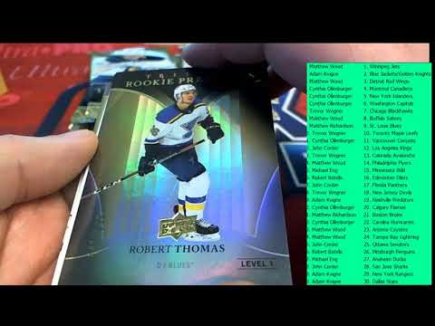 2018 19 Upper Deck Trilogy Hockey Hobby Box ID 1819UDTRILHOCKRT106