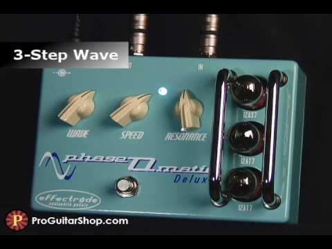 Effectrode Phaseomatic Deluxe Vacuum Tube Phaser 2010s - Light Blue image 2