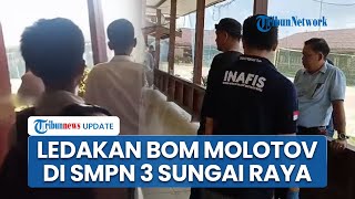 Detik-detik Ledakan di SMPN 3 Sungai Raya: Murid Panik Berhamburan, Pelaku Teror Ditangkap