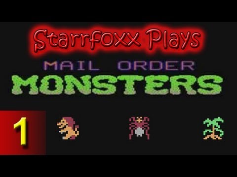 Starrfoxx plays Mail Order Monsters (C64) ep. 01