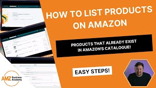 How To List Products on Amazon Seller Central UK! Easy steps!