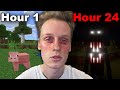 Surviving 24 Hours With Every SCARY Mod in Minecraft