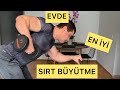 Evde En İyi Sırt Büyütme ( Sadece dambıl ile )