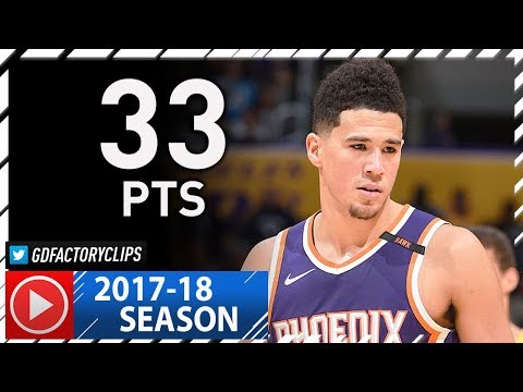 Devin Booker Full Highlights vs Lakers (2017.11.17) - 33 Pts, BOOK IT!
