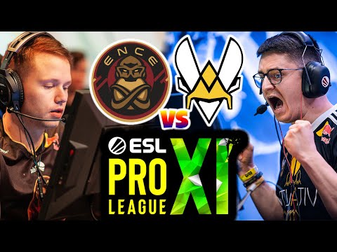 ENCE vs Vitality ESL Pro League Season 11 Highlights * Dust2