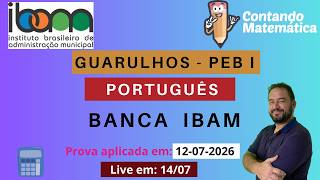 Português | Correção da prova de Guarulhos - PEB I - banca IBAM