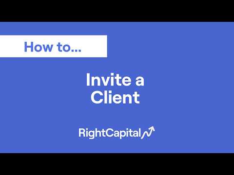 Invite a Client (1:07) 