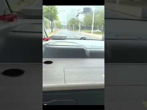 Xe bus tự hành không người lái tại thành phố Quảng Châu Trung Quốc