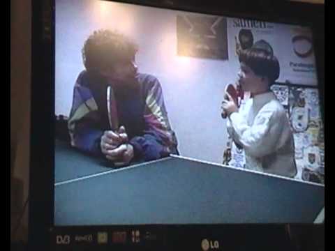 Alain Ledoux table tennis  paralympic's player with Marc Ledoux