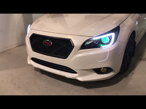 Subaru Legacy - Custom Paint - Diode Dynamics Demon Eyes + C-Light LED Upgrade