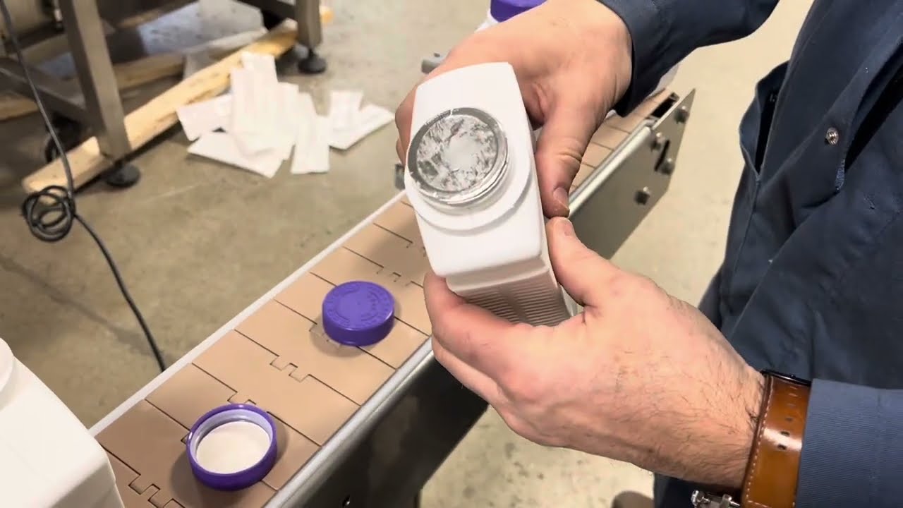JDA Induction Cap Sealer Machine Video Thumbnail