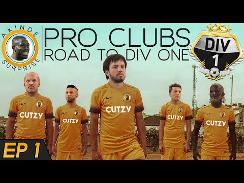 FIFA 18 PRO CLUBS | ROAD TO DIVISION ONE (Ep 1) - CAN THIS BE YOUR FAVOURITE TEAM?