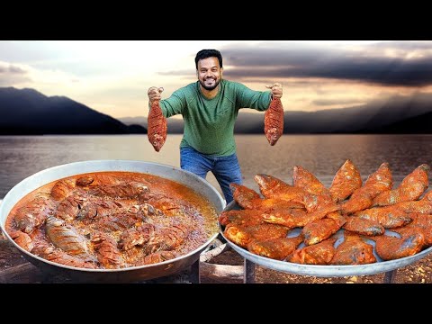 How to Make Fish Fry | Tawa Fish Fry Recipe | South Indian Style River Fish Fry | Grandpa Kitchen