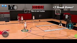 Only missed 1 😮‍💨🏀 nba 2k mobile shooting practice