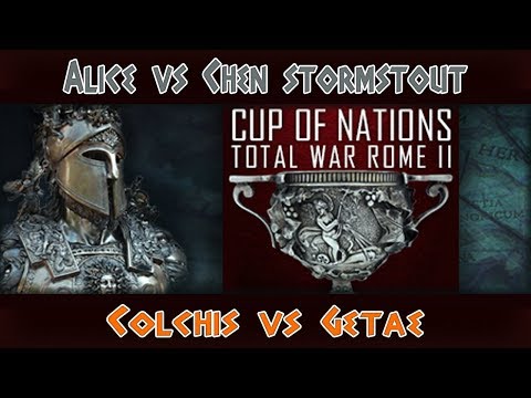 Total War: Rome 2. Cup of Nations 2019. Alice vs Chen stormstout (Group stage).