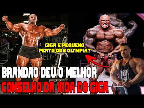 BRANDÃO SAYS GIGA HAS GOOD GENETICS BUT NEEDS TO EAT A LOT MORE. THE OPEN GUYS ARE GIANTS!