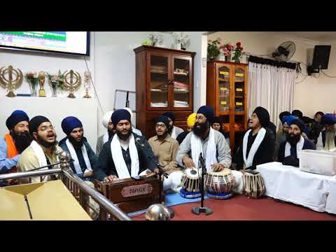 Bhai Bikramjeet Singh Jee Garhi | Kalijugi Naavai Kee Vadiaaee  | AKJ Brisbane Smagam 2019 | Day 1