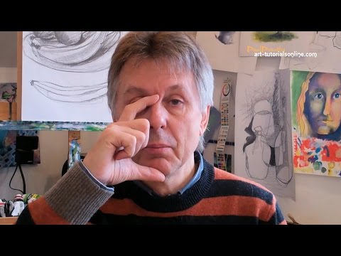 Draw a Face in Proportion front view