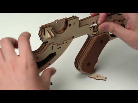 ROKR Thompson LQB01 – 3D Wooden Model Puzzle Video Preview
