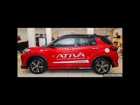 Perodua Ativa Gear Up Accessories