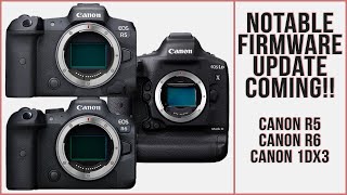 Firmware Update Coming | Canon R5, R6, and 1DX3 | AF Is Getting Better!